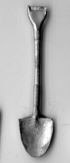 Ozark Miniatures 5086 HO Shorty Spade (Pack of 2)