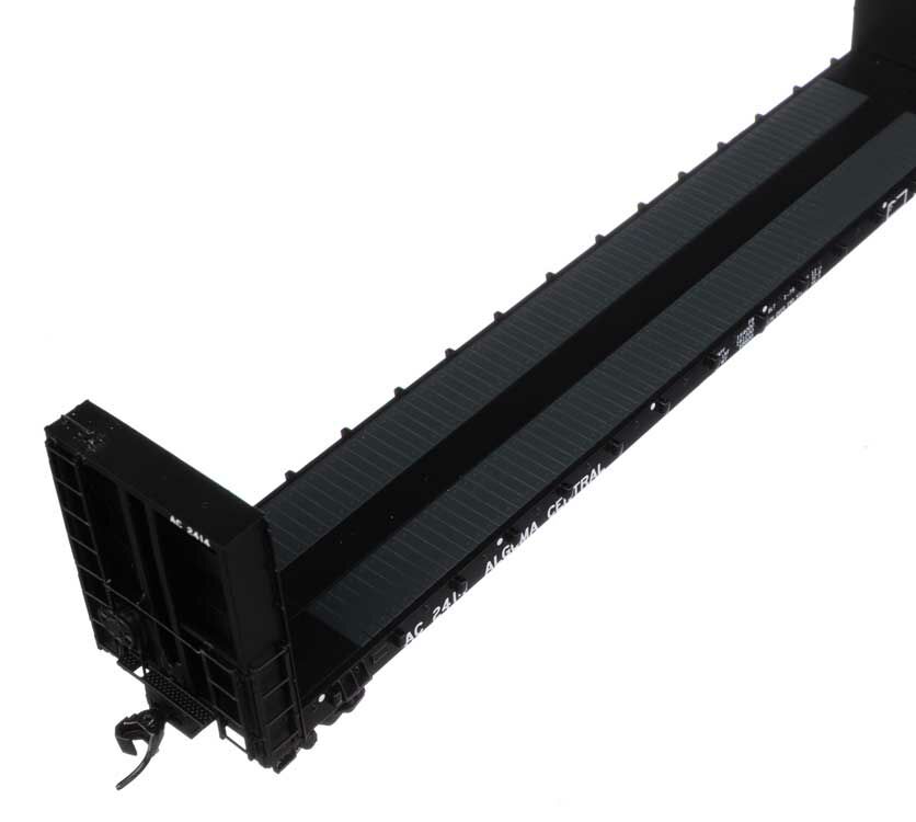 Walthers 920-104339 HO Algoma Central 50' CC&F Bulkhead Flatcar RTR #2414