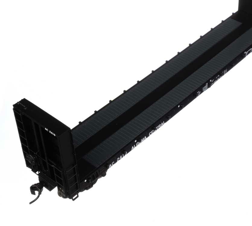 Walthers 920-104340 HO Algoma Central 50' CC&F Bulkhead Flatcar RTR #2419