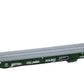 Walthers 920-104343 HO BC Rail 50' CC&F Bulkhead Flatcar RTR BCIT #16325