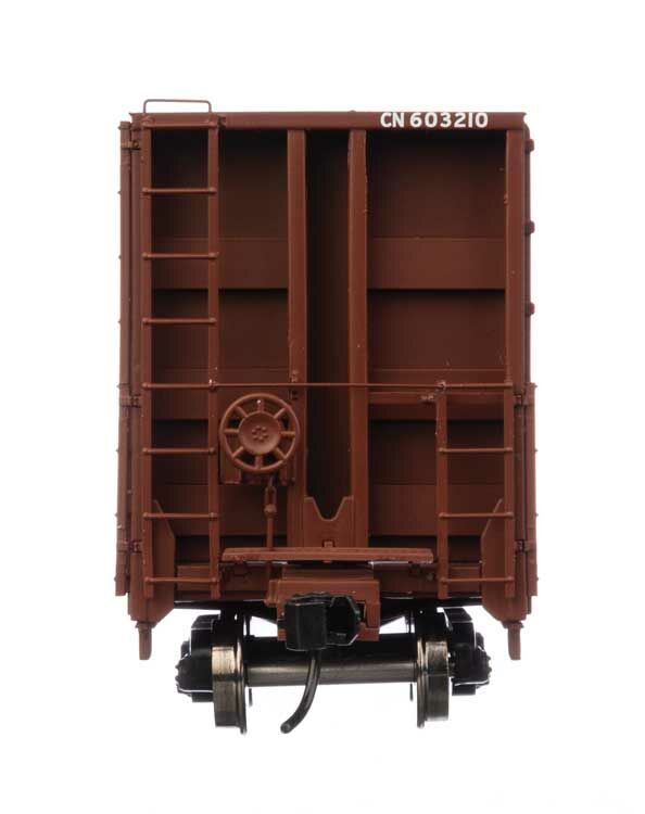 Walthers 920-104350 HO Canadian National 50' CC&F Bulkhead Flatcar RTR #603210