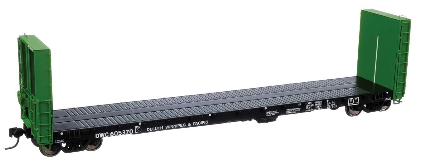 Walthers 920-104355 HO DWP 50' CC&F Bulkhead Flatcar Ready to Run DWC #605370