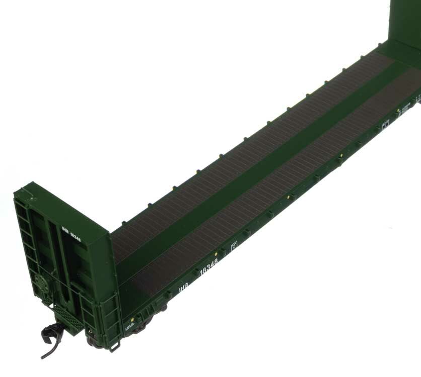 Walthers 920-104359 HO Indiana Harbor Belt 50' CC&F Bulkhead Flatcar RTR #18348