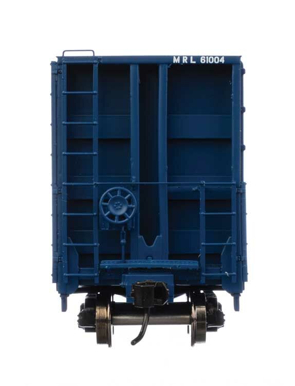Walthers 920-104360 HO Montana Rail Link 50' CC&F Bulkhead Flatcar RTR #61004