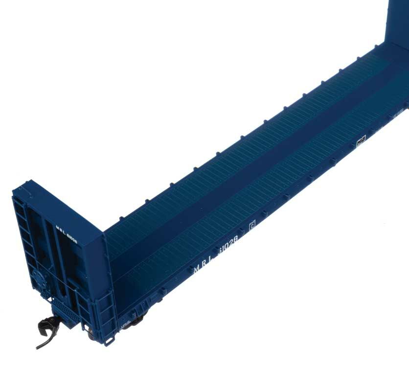 Walthers 920-104361 HO Montana Rail Link 50' CC&F Bulkhead Flatcar RTR #61028