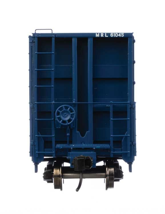 Walthers 920-104362 HO Montana Rail Link 50' CC&F Bulkhead Flatcar RTR #61045