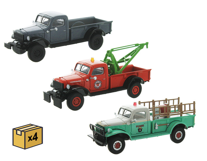 Greenlight Collectibles 51470-CASE-12 1:64 Dodge Power Wagon Series (Set of 12)
