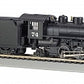 Bachmann 51526 HO Rio Grande Prairie 2-6-2 Steam Locomotive w/Smoke & Tender #74