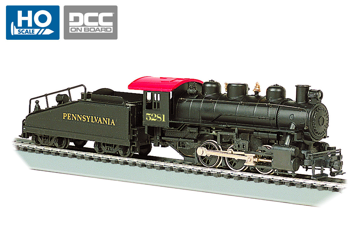 Bachmann 51613 HO Pennsylvania USRA 0-6-0 Steam Locomotive with Smoke #5281