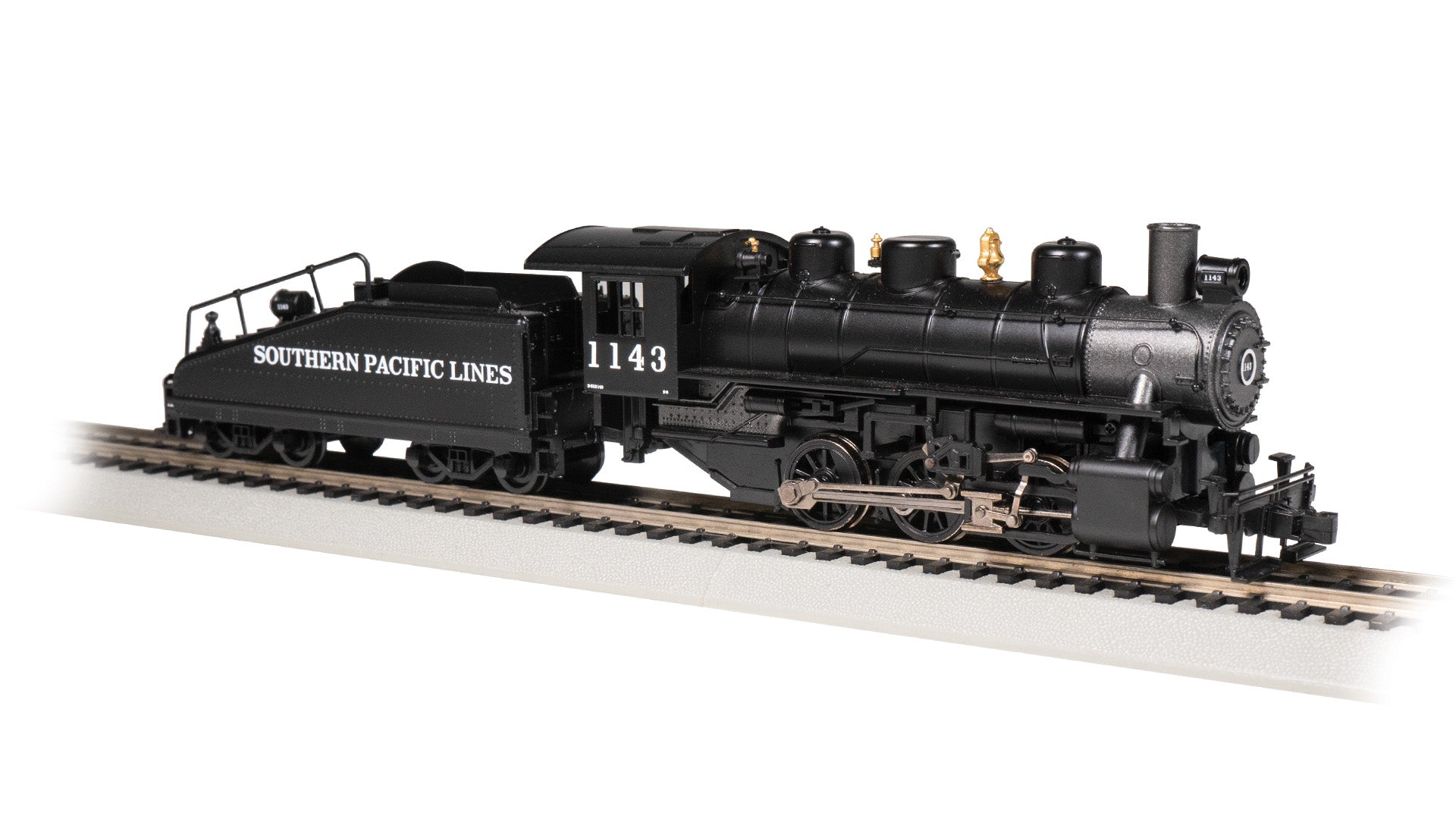 Bachmann 51615 HO SP USRA 0-6-0 Steam Locomotive with Smoke & Slope Tender #1655