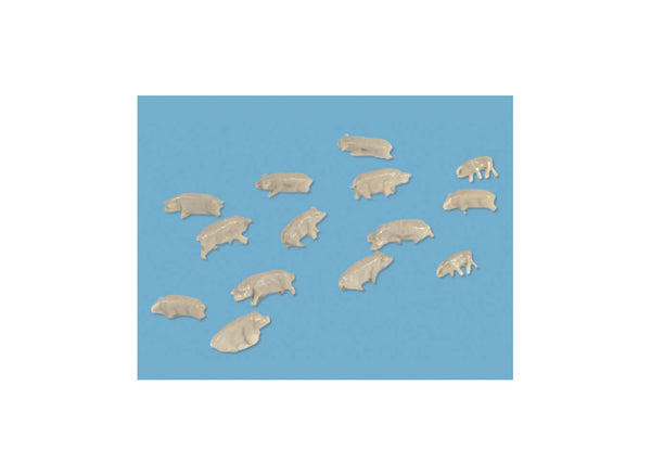 Modelscene 5176 N Pig Figures (Pack of 14)