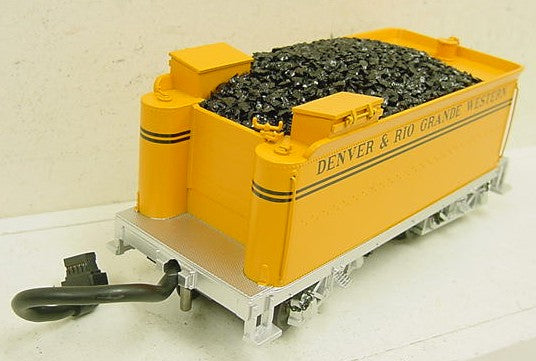 MTH 20-3201-1 D&RGW 19th Century 2-8-0 Steam Loco and Tender w/PS2 #268