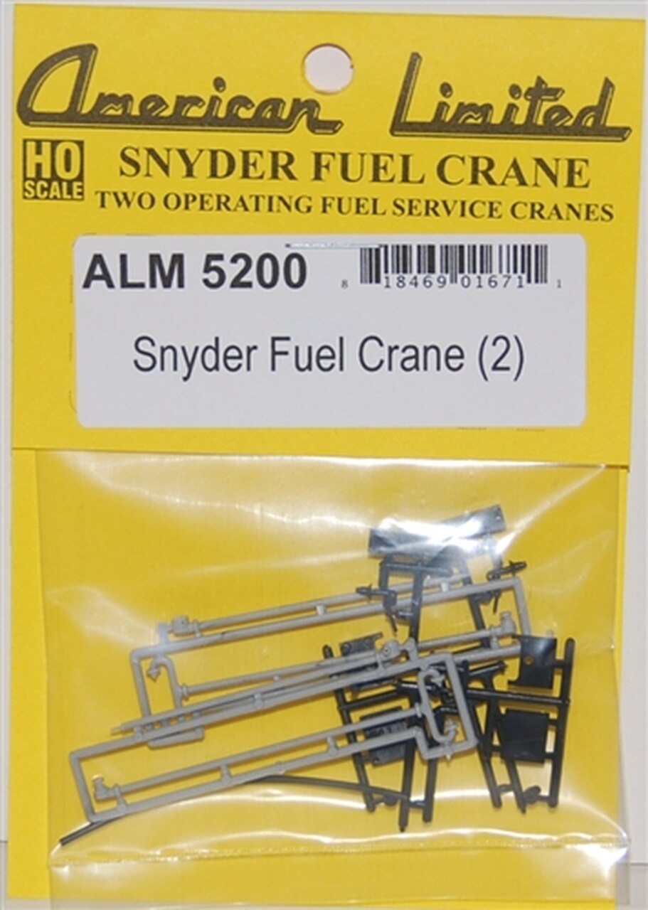 American Limited Models 5200 HO Snyder Fuel Cranes Plastic Kit (Pack of 2)
