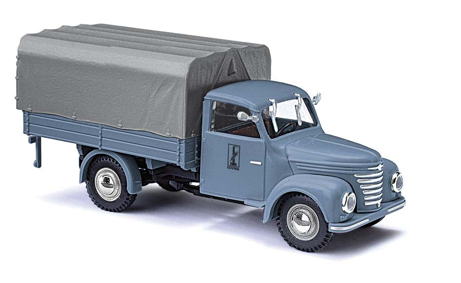 Busch 52358 HO Assembled Leuna Werke 1957 Framo V901-2 Low-Side Truck