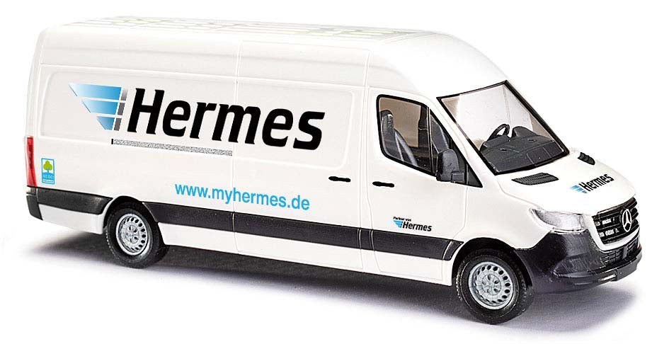 Busch 52620 HO Hermes - 2014 Mercedes-Benz Sprinter High Roof Van
