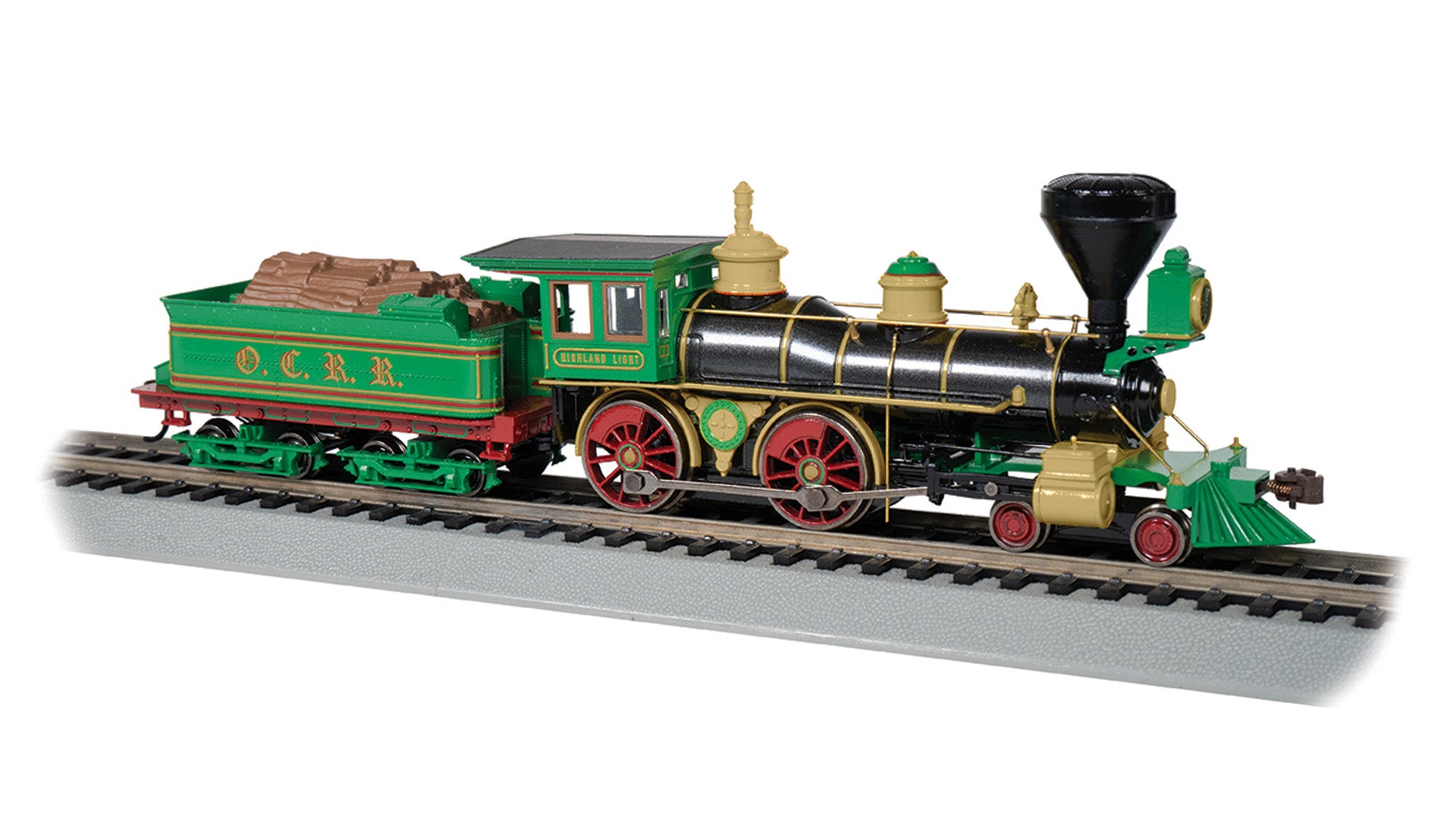 Bachmann 52708 HO Old Colony 4-4-0 American Steam Locomotive with