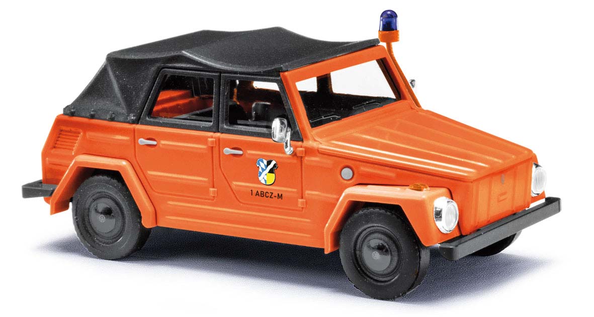 Busch 52719 HO Assembled ABC Wagen 1970 Volkswagen Thing 181 Courier Wagon