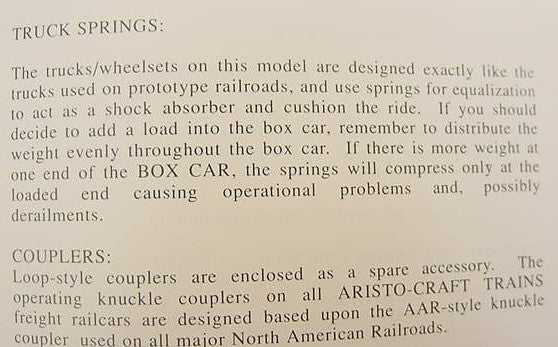 Aristo-Craft 46058 British Columbia Boxcar #4039