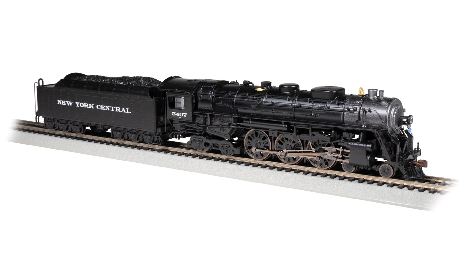 Bachmann 53601 HO New York Central 4-6-4 J3A Hudson Steam Locomotive #5407