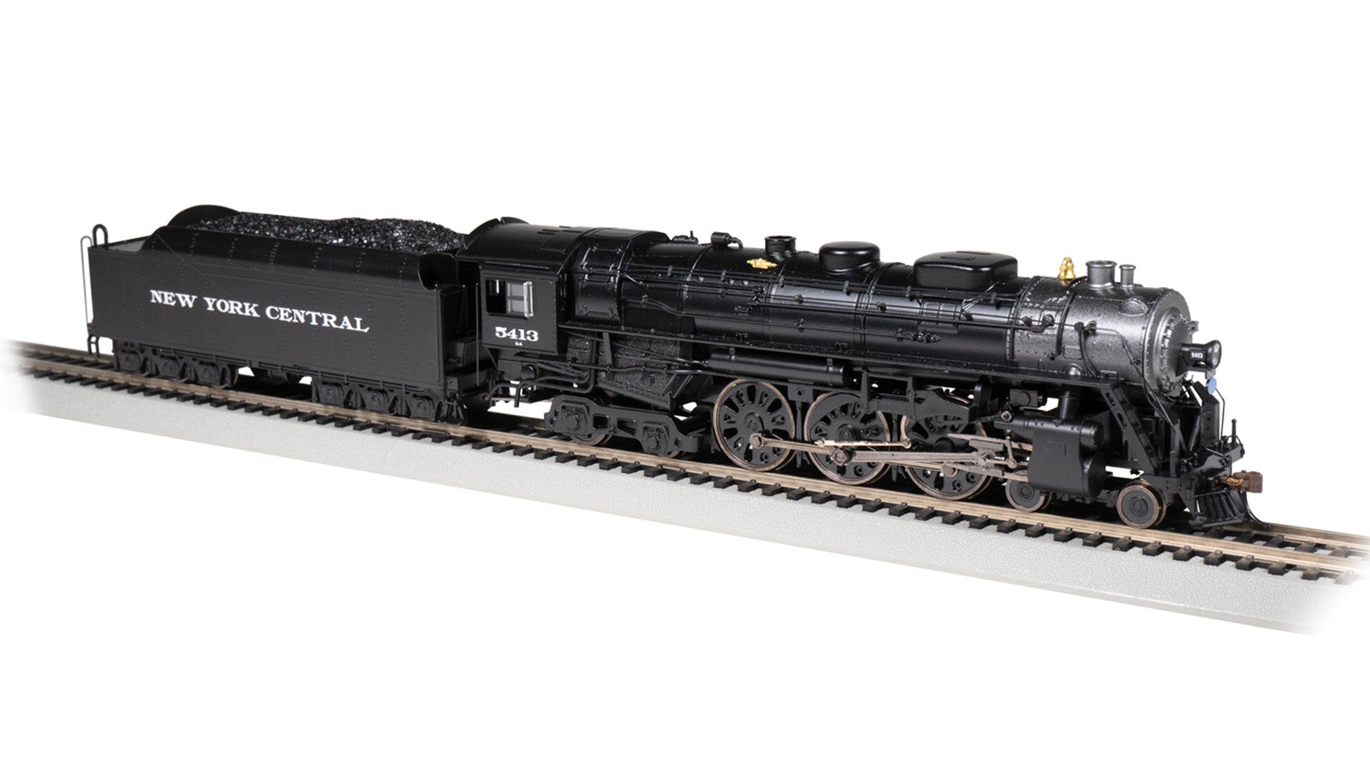 Bachmann 53602 HO New York Central 4-6-4 J3A Hudson Steam Locomotive # 5413