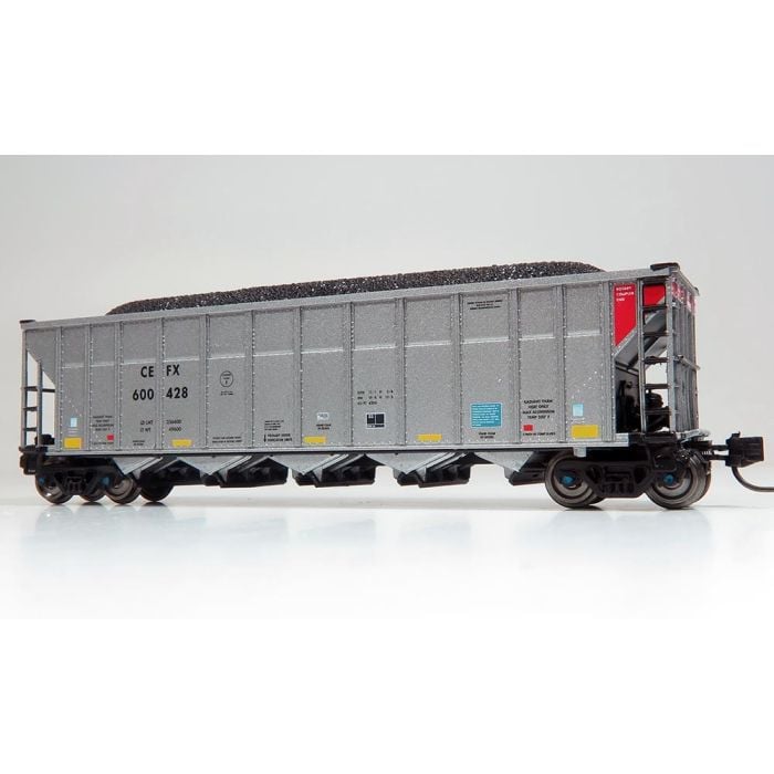 Rapido Trains 538008 N CEFX AutoFlood III RD Coal Hopper #3 (Set of 6)