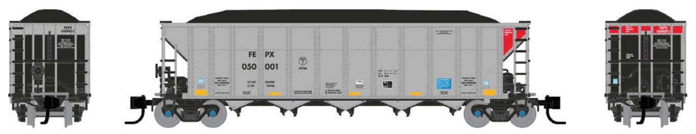 Rapido Trains 538033A N FEPX AutoFlood III RD Coal Hopper #1