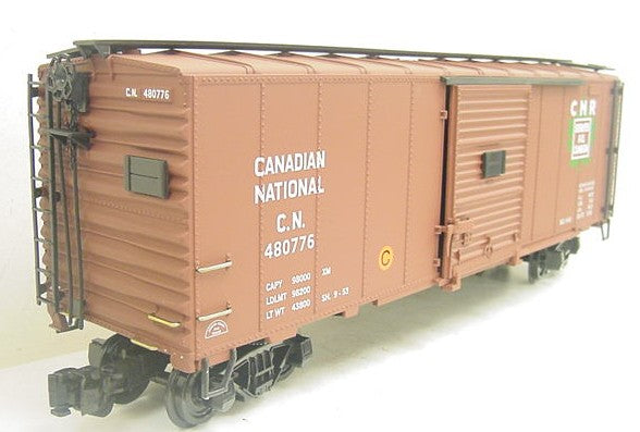 Aristo-Craft 46057 G Scale Canadian National Maple Leaf Boxcar- Metal Wheels