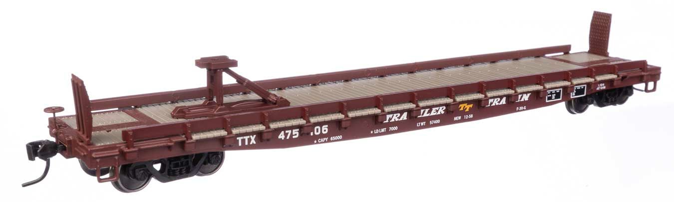 Walthers 910-50514 HO TTX 53' GSC Piggyback Service Flatcar RTR #475106