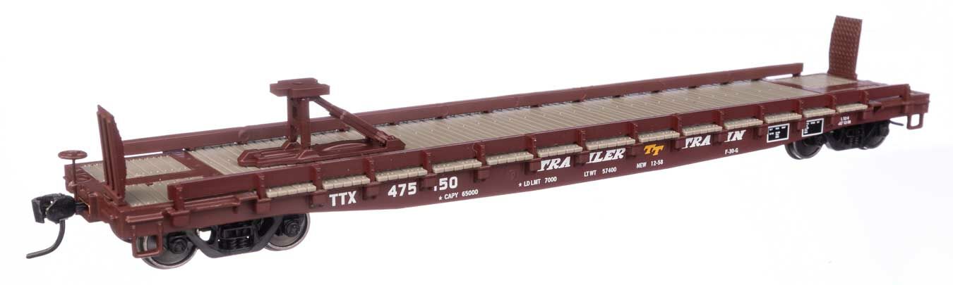 Walthers 910-50515 HO TTX 53' GSC Piggyback Service Flatcar RTR #475150