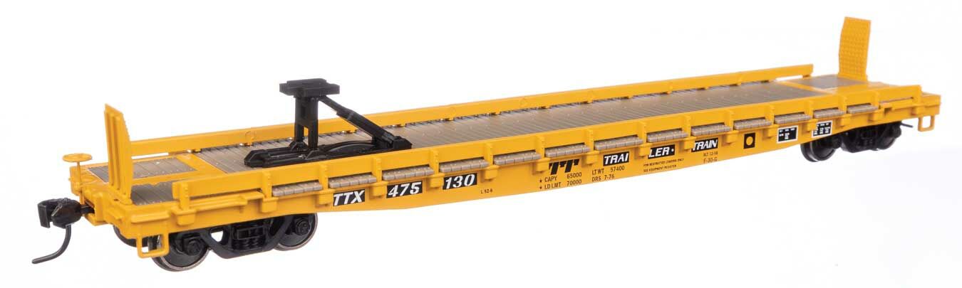 Walthers 910-50516 HO TTX 53' GSC Piggyback Service Flatcar RTR #475130