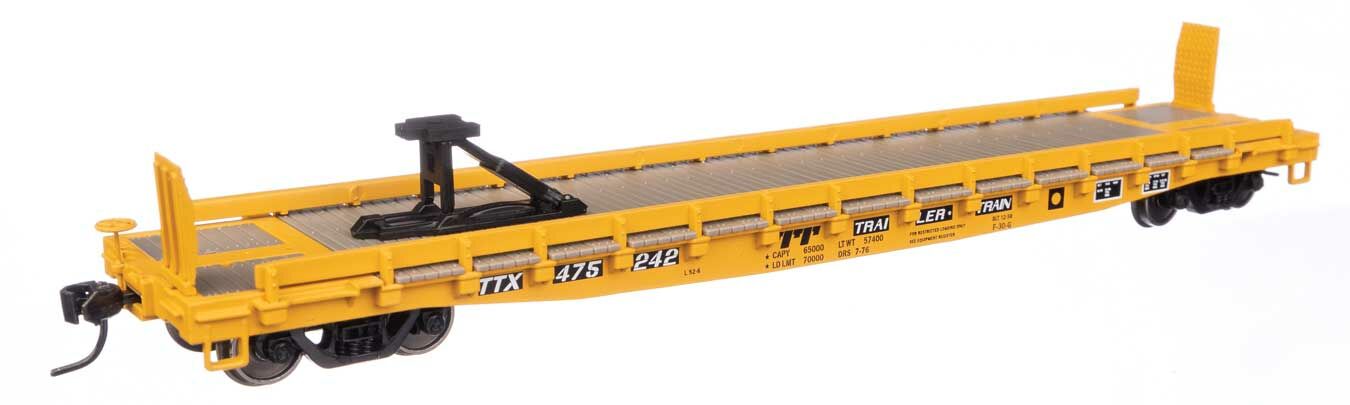 Walthers 910-50518 HO TTX 53' GSC Piggyback Service Flatcar RTR #475242