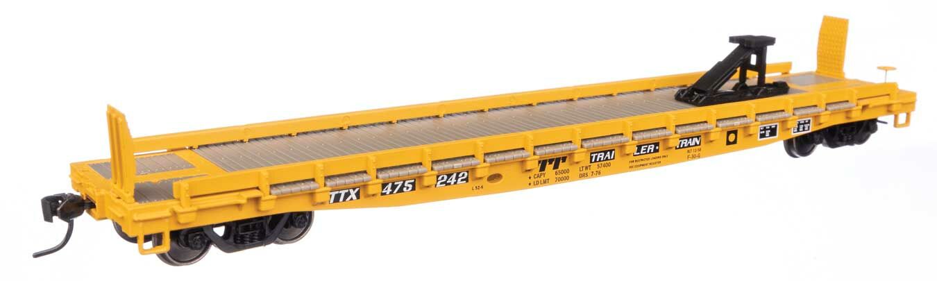 Walthers 910-50518 HO TTX 53' GSC Piggyback Service Flatcar RTR #475242