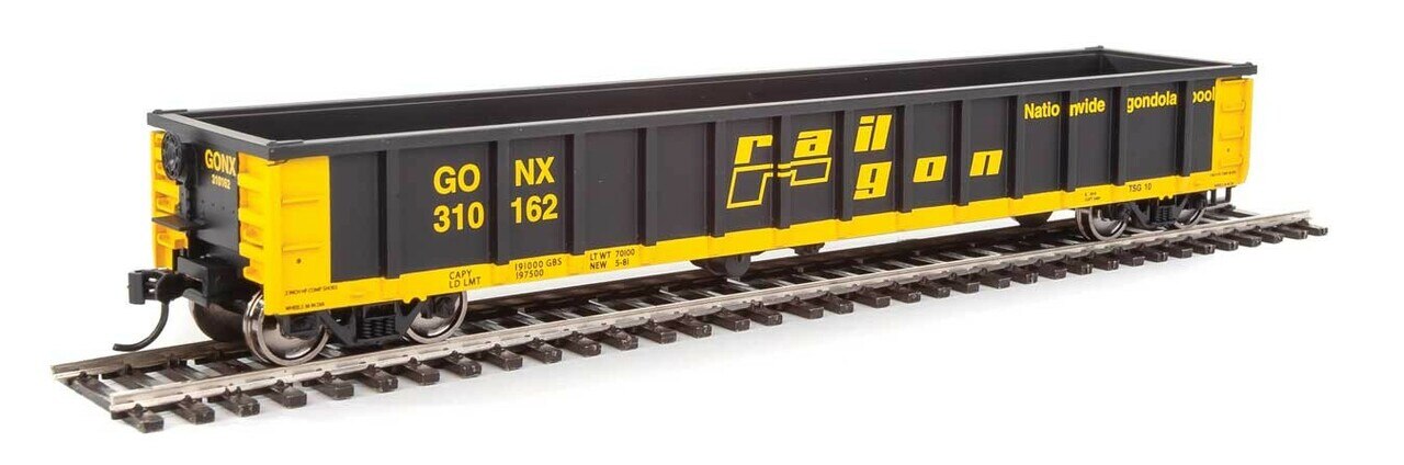 Walthers 910-6246 HO Railgon GONX 53' Railgon Gondola #310162