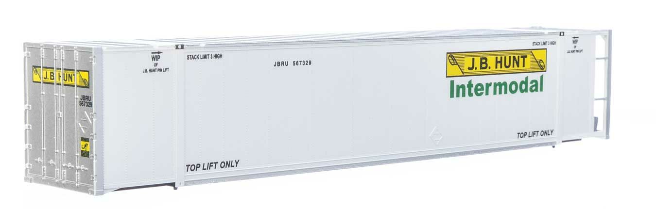 Walthers 949-8706 HO JB Hunt 53' Reefer Container Ready to Run