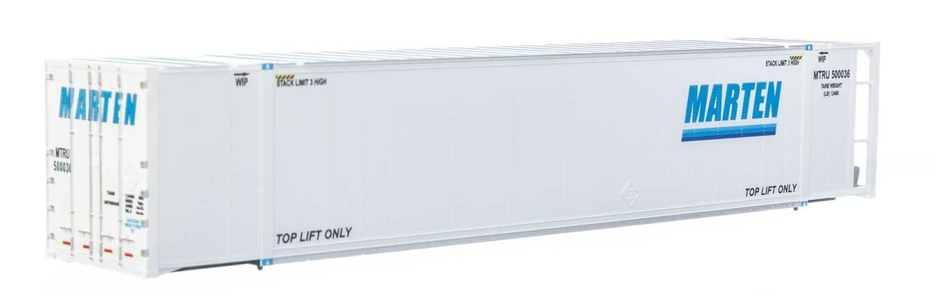 Walthers 949-8707 HO Marten 53' Reefer Container Ready to Run