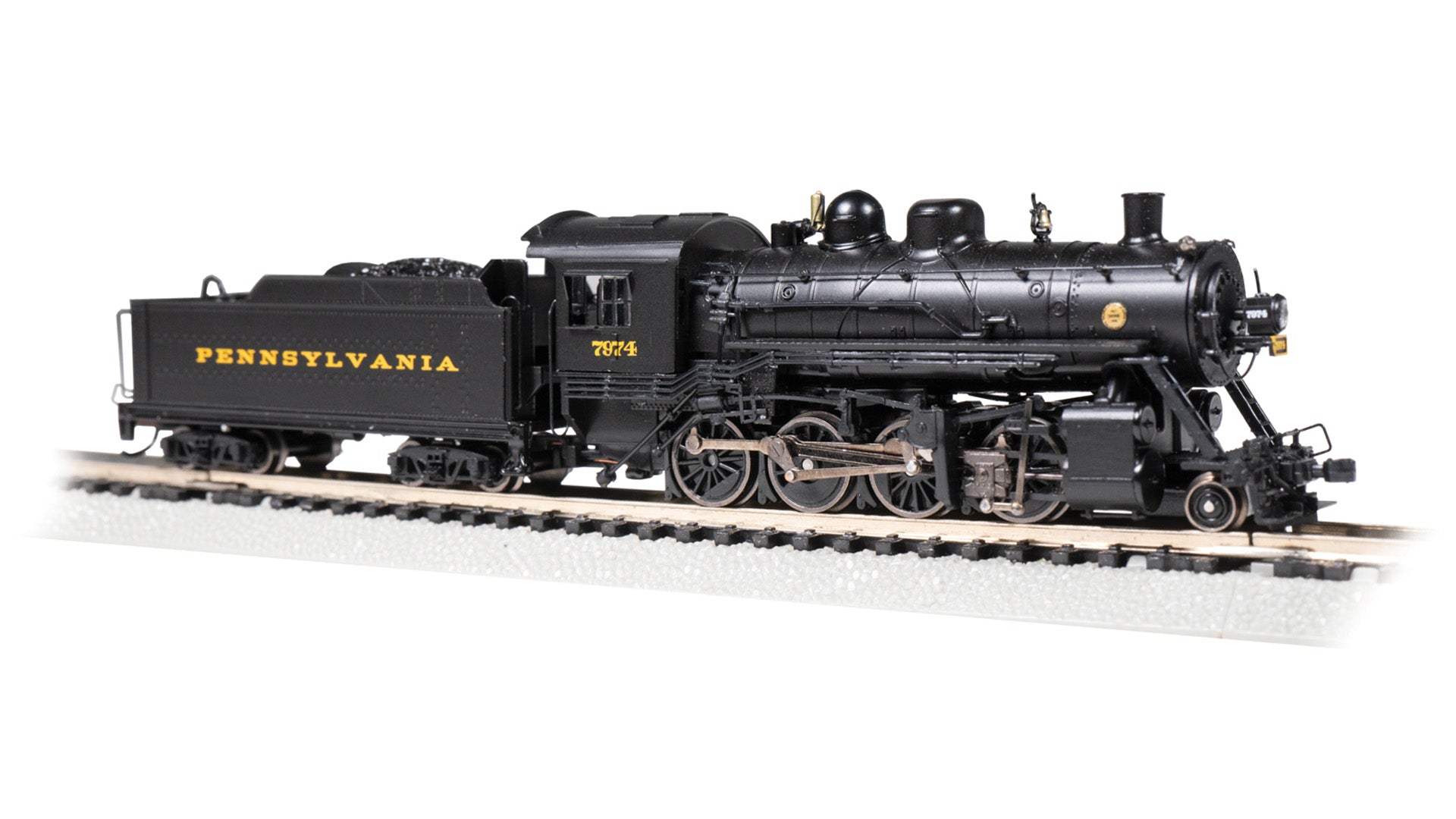 Bachmann 54154 N PRR Baldwin 2-8-0 Consolidation Steam Locomotive #7974