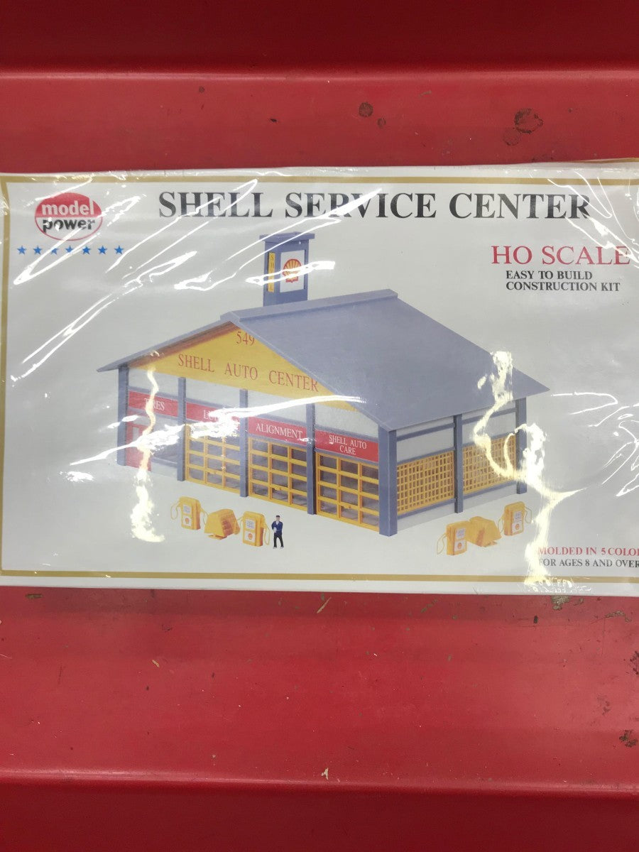 Model Power 549 HO Shell Service Center Building Kit