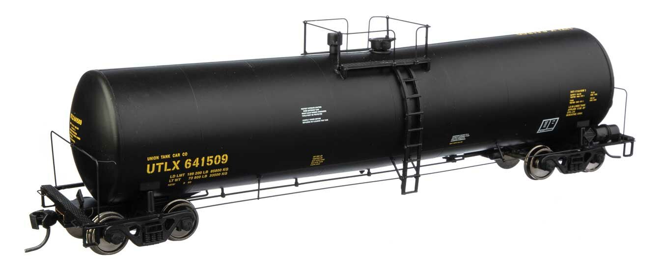 Walthers 920-100265 HO UTLX 54' 23,000 Gallon Funnel-Flow Tank Car RTR #641509