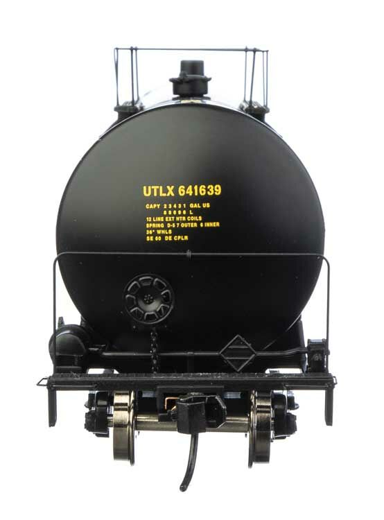 Walthers 920-100267 HO UTLX 54' 23,000 Gallon Funnel-Flow Tank Car RTR #641639