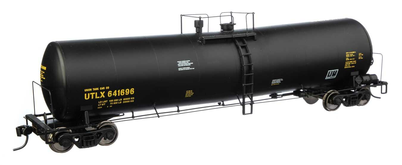 Walthers 920-100268 HO UTLX 54' 23,000 Gallon Funnel-Flow Tank Car RTR #641696