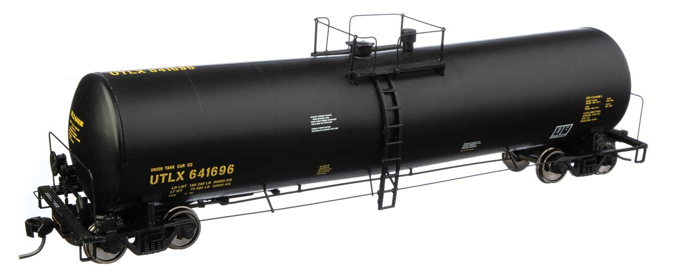 Walthers 920-100268 HO UTLX 54' 23,000 Gallon Funnel-Flow Tank Car RTR #641696