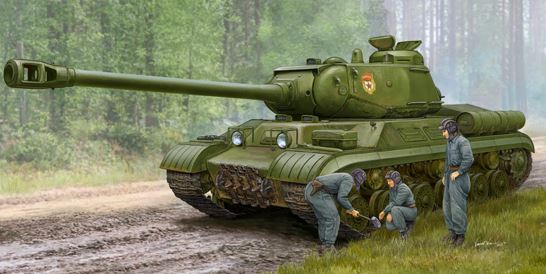 Trumpeter 05589 1:35 Soviet JS-2M Heavy Tank - Early Plastic Model Kit