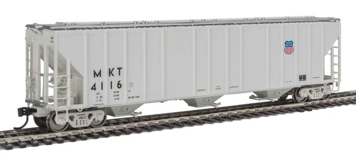Walthers 920-106167 HO Union Pacific MKT 4780 Covered Hopper #4116