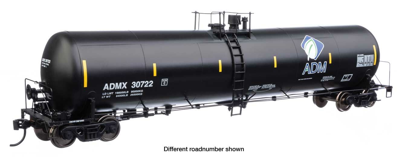 Walthers 920-100623 HO ADMX 55' Trinity 30,145-Gallon Tank Car RTR #30740