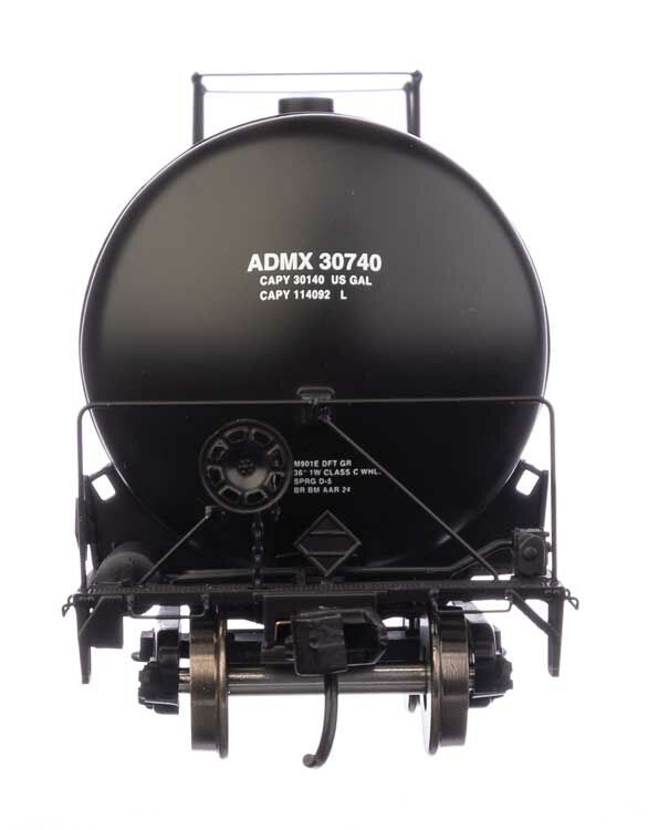 Walthers 920-100623 HO ADMX 55' Trinity 30,145-Gallon Tank Car RTR #30740