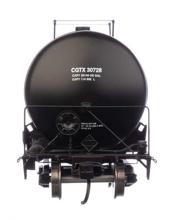 Walthers 920-100625 HO CGTX 55' Trinity 30,145-Gallon Tank Car RTR #30728