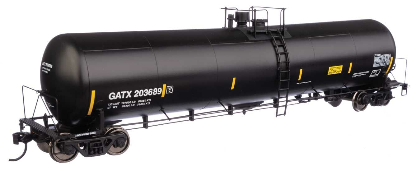 Walthers 920-100630 HO GATX 55' Trinity 30,145-Gallon Tank Car RTR #203689