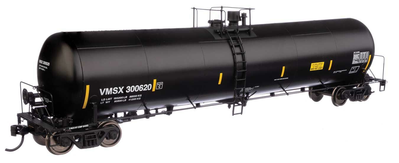 Walthers 920-100652 HO VMSX 55' Trinity 30,145-Gallon Tank Car RTR #300620