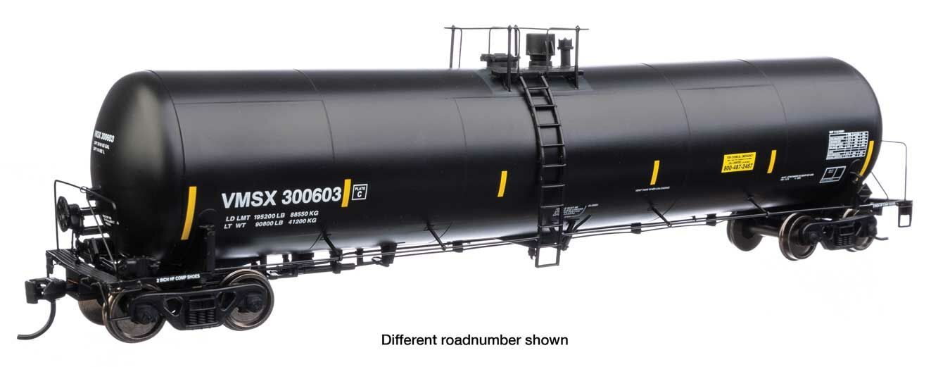 Walthers 920-100652 HO VMSX 55' Trinity 30,145-Gallon Tank Car RTR #300620