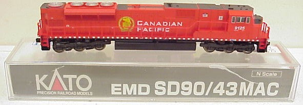 Locomotive Diesel KATO N SD90MAC Canadian Pacific CP 9125 - Échelle N - Neuve